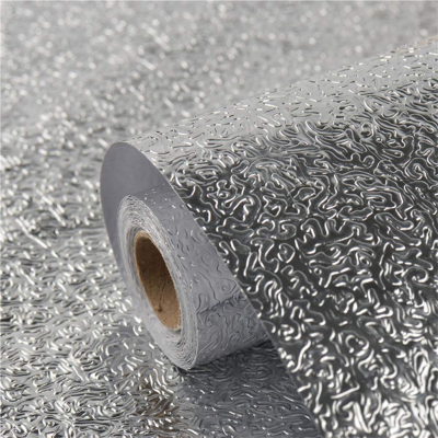 Folie Aluminiu Autoadeziva ARGINTIE Rezistenta 60x300 cm LY