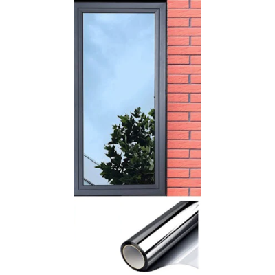 Folie reflexiva pentru geamuri interioare NEAGRA 60X300 LY