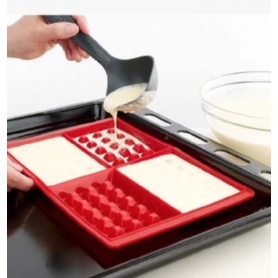 Forma din Silicon pentru Waffle Classic