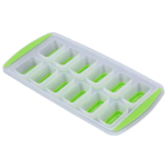 Forma pentru gheata reutilizabila din plastic verde