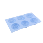 Forma silicon pentru prajituri  6 cavitati Floral AH 0028