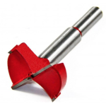 Freza cilindrica pentru lemn 40mm rosie