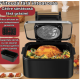 Friteuza Airfryer 3in1 capacitate 12L putere 1700W Digital Display Led Fara Ulei Touch Control 11 Programe Timer