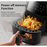 Friteuza cu Aer Cald 8L cu 8 programre LEIHMANN