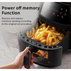 Friteuza cu Aer Cald 8L cu 8 programre LEIHMANN