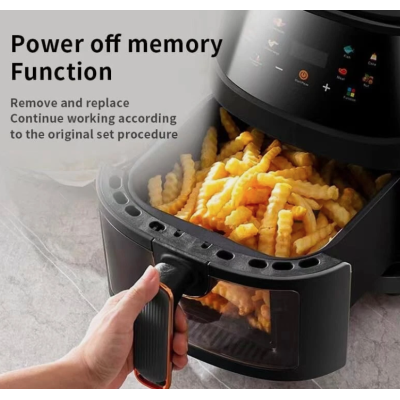 Friteuza cu Aer Cald 8L cu 8 programre LEIHMANN