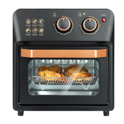 Friteuza cu aer cald retro (cuptor electric) cu prajitor de paine cuptor cu convectie de 12 l pentru casa