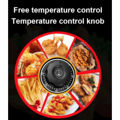 Friteuza Electrica Capacitate 6 litri din Inox Putere 2500W Uz Profesional sau Personal