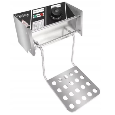 Friteuza electrica profesionala 6L putere 2500W carcasa din otel inoxidabi