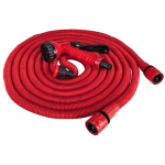 Furtun extensibil SUPER HOSE 22M de gradina Rosu