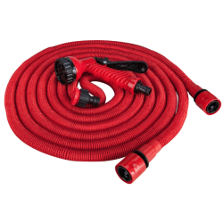 Furtun extensibil SUPER HOSE 22M de gradina Rosu