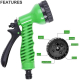 Furtun Extensibil VERDE Creponat  45m MAGIC HOSE