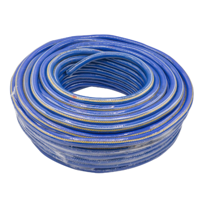 Furtun gaz 9mm insertie verde/ albastru 50m MX022