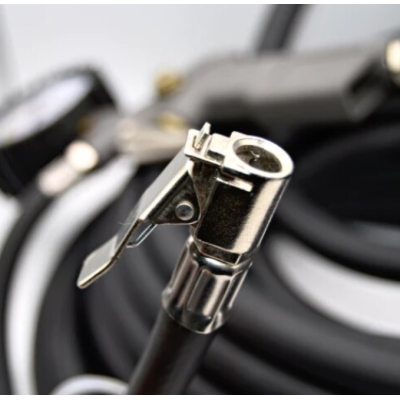 Furtun GROS pentru umflat roti cu manometru 13m