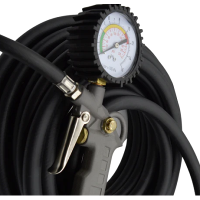 Furtun pentru umflat roti cu manometru l= 13m