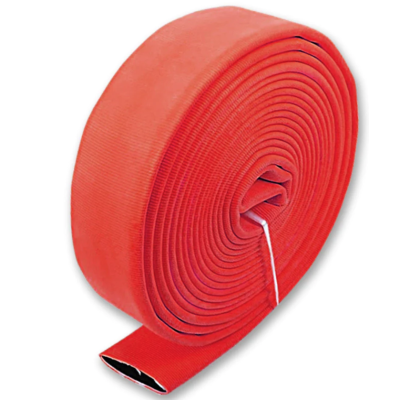 Furtun pompier 2" 20m 8bar fara capete ROSU