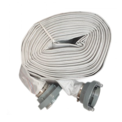 Furtunul de pompier 2'' 20 m 8 bari alb cu 2 cuple MX452