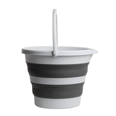 Galeata pliabila din silicon si plastic 10 L