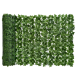 Gard 1m x 3m lungime cu frunze artificiale verde decoractiv 