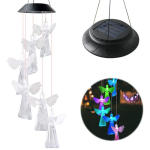 Ghirlanda solara ornamentala cu 6 INGERASI  pe cablu