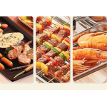 Gratar electric de masa cu termostat reglabil Andowl Q K780