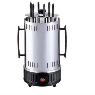 Gratar electric vertical 1500W cu 8 gauri 16 8 cupe ulei DSP frigarui detasabile carcasa de protectie