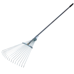 Grebla metalica reglabila pentru frunze cu coada MX316