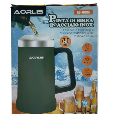 Halba stil cana cu maner AO 78105 capacitate 750 ml