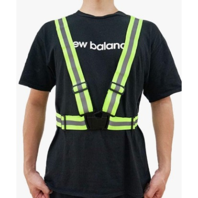 Ham REFLECTORIZANT Reglabil Elastic Universal Verde