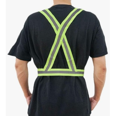 Ham REFLECTORIZANT Reglabil Elastic Universal Verde