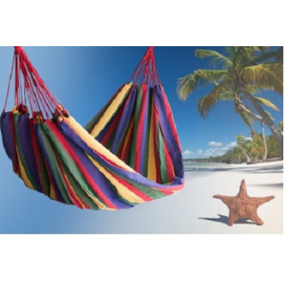 Hamac de 1 persoana cu husa de transport 190 X 80 cm simplu