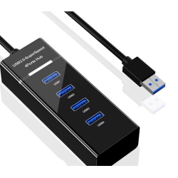 Hub cu 4 Porturi USB 3.0 de 5 Gbps LED Indicator Compact Q 303 Hub cu 4 Porturi USB 3.0 de 5 Gbps LED Indicator Compact Q 303