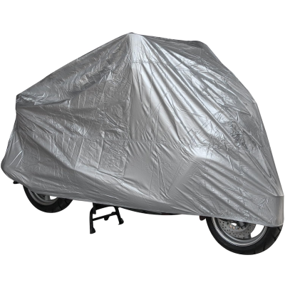 Husa gri metalizat pentru motocicleta M 120X210cm 