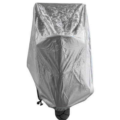 Husa gri metalizat pentru motocicleta M 120X210cm 
