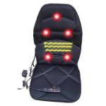 Husa Scaun Masaj 5 Zone Masaj Telecomanda 3 Trepte Viteza