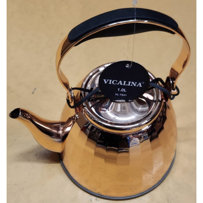 Ibric Ceai VL-TK01 Vicalina AURIU 1.0L cu Maner