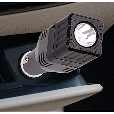 Incarcator auto 3 in 1, USB, magnet, lanterna COB