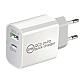 Incarcator de retea rapid PD20W2 porturi USB  compatibil IOS Android