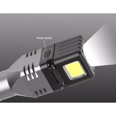 Incarcator auto 3 in 1, USB, magnet, lanterna COB