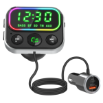 Incarcator auto cu Bluetooth 5.0 MP3  Incarcator auto cu Bluetooth 5.0 MP3