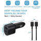 Incarcator auto dublu super rapid (45W+15W)