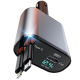 Incarcator auto Super Fast Charge Q9 5 in 1 de 120W 2 Cabluri