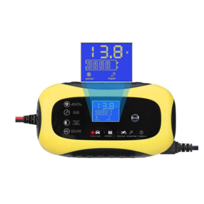 Incarcator baterie auto 12V 8A Galben