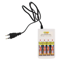 Incarcator baterii cu 4 sloturi Andowl Q CD100 Incarcator baterii cu 4 sloturi Andowl Q CD100
