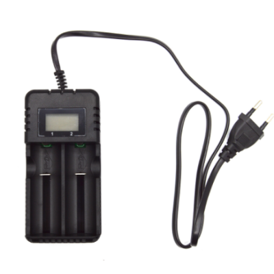 Incarcator cu display HD 8991B cu 2 porturi pentru acumulatori alimentare USB 5V
