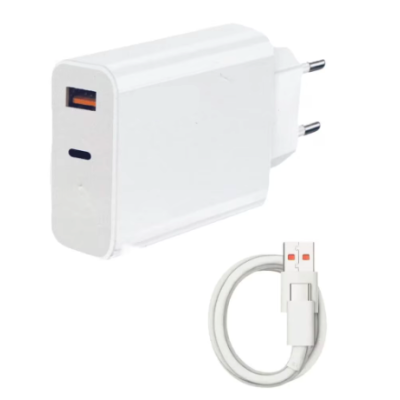 Incarcator de priza 120W inclus cablu 6A USB la USB C transfer date si incarcare