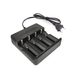 Incarcator pentru acumulatori cu 4 porturi 8992C alimentare la priza Incarcator pentru acumulatori cu 4 porturi 8992C alimentare la priza