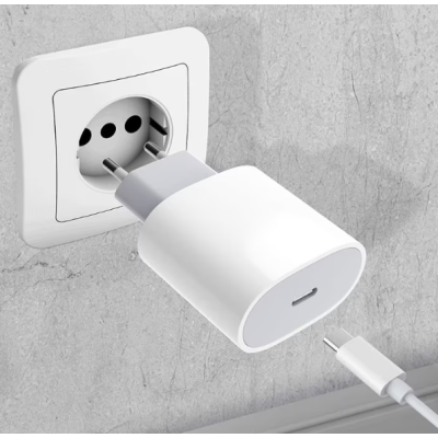 Incarcator Retea cu cablu USB Type C si Lightning 20W OFF