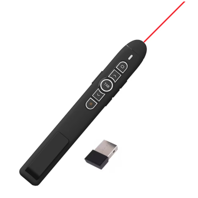 Indicator Laser T5 Wireless pentru prezentari inteligent receptor USB distanta control 20m