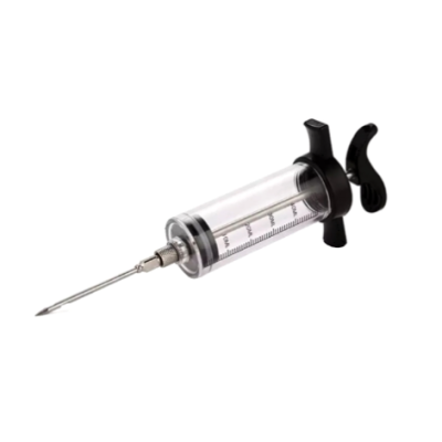 Injector de sosuri tip SERINGA pentru carne cu o capacitate de 30 ml